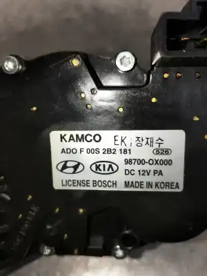 Second-hand car spare part Rear Windshield Wiper Motor for HYUNDAI I10 1.2 CAT OEM IAM references F00S2B2181  987000X000