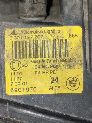 Second-hand car spare part right headlight for bmw serie 3 compact (e46) * oem iam references 0301187202  6901970