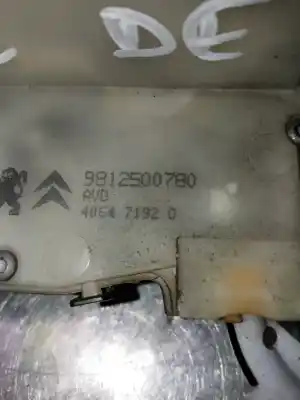 Second-hand car spare part front right central locking system for peugeot 208 active oem iam references 9812500780  
