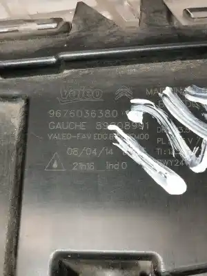 Автозапчастина б/у ліва фара для citroen c4 picasso exclusive посилання на oem iam 9676036380  89208991
