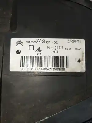 Автозапчасти б/у левая фара за citroen c4 picasso exclusive ссылки oem iam 9675974980   Автозапчасти б/у левая фара за citroen c4 picasso exclusive ссылки oem iam 9675974980