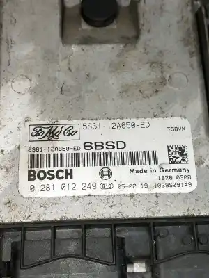 Second-hand car spare part ecu engine control for ford fusion (cbk) * oem iam references 0281012249 5s6112a650ed 1039s09149