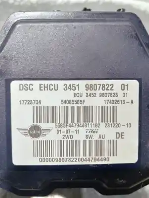 Pezzo di ricambio per auto di seconda mano abs per mini mini (r56) cooper riferimenti oem iam 3451980782201 54085585f 17723704