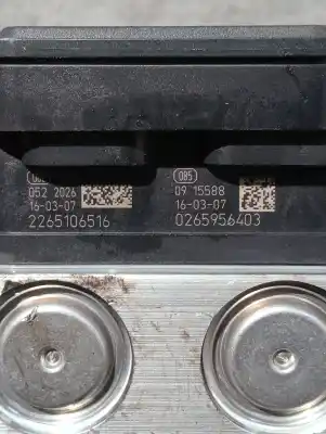 Second-hand car spare part abs for renault captur adventure oem iam references 0265956403 476601203r 2265106516