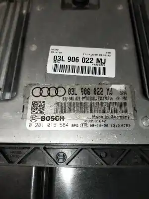 Second-hand car spare part ecu engine control for audi a4 b8 avant (8k5) 2.0 tdi oem iam references 0281015584  03l906022mj