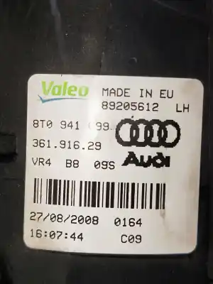 Автозапчасти б/у левая противотуманная фара за audi a4 b8 avant (8k5) 2.0 tdi ссылки oem iam 89205612  8t0941699