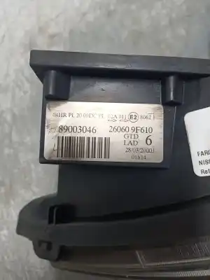 Автозапчасти б/у левая фара за nissan primera berlina (p11) elegance ссылки oem iam 89003046  260609f610