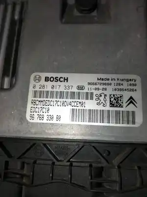 Автозапчастина б/у ебу контролер двигуна для citroen c3 (f desde 11/2001) c3 посилання на oem iam 0281017337 9666729680 9676833080