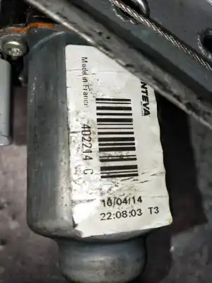 Second-hand car spare part passenger side right window regulator for citroen c3 (f desde 11/2001) c3 oem iam references 40214c  