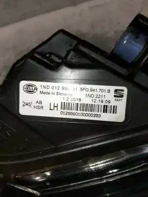 Second-hand car spare part left fog light for seat leon sc (5f5) style oem iam references 5fo941701b  1nd01299601
