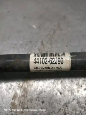 Автозапчастина б/у передня ліва трансмісія для suzuki swift berlina (mz) gl посилання на oem iam 4410262j90  