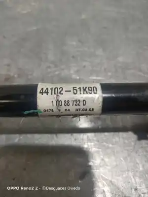 Автозапчастина б/у передня ліва трансмісія для suzuki swift berlina (mz) gl посилання на oem iam 4410261k90  