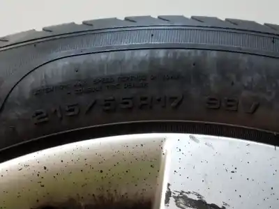 Автозапчастина б/у комплект коліс для skoda superb (3v3) active посилання на oem iam  215/55/17 