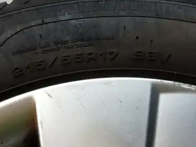 Автозапчастина б/у комплект коліс для skoda superb (3v3) active посилання на oem iam  215/55/17 