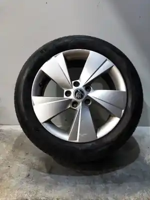 Автозапчастина б/у комплект коліс для skoda superb (3v3) active посилання на oem iam  215/55/17 