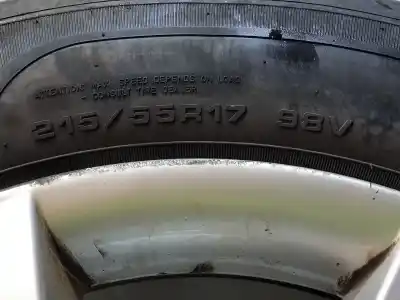 Автозапчастина б/у комплект коліс для skoda superb (3v3) active посилання на oem iam  215/55/17 