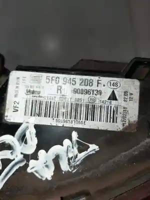 Second-hand car spare part right tailgate light for seat leon sc (5f5) style oem iam references 5f0945208f  90096130