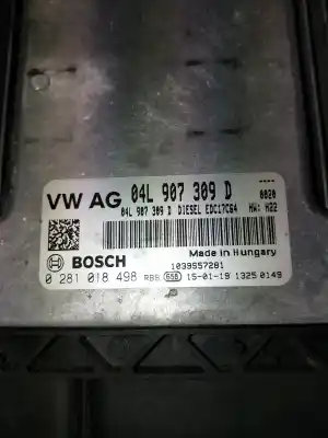 Second-hand car spare part ecu engine control for seat leon sc (5f5) style oem iam references 0281018498  