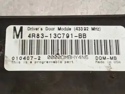 Peça sobressalente para automóvel em segunda mão módulo electrónico do fecho central por jaguar s-type 2.7 v6 diesel cat referências oem iam 4r8313c791bb  
