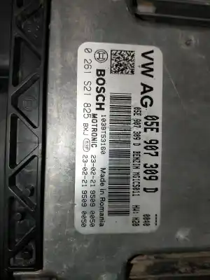 Second-hand car spare part ecu engine control for audi a3 sportback (8ya) s-line oem iam references 0261s21825 1093t53160 05e907309d