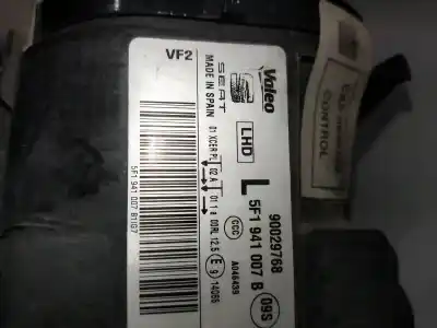 Peça sobressalente para automóvel em segunda mão farol / farolim esquerdo por seat leon sc (5f5) style referências oem iam 5f1941007b  90029768 5f0941472
