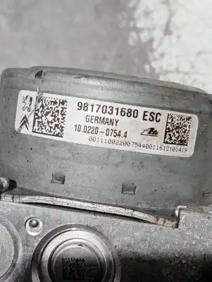 Second-hand car spare part abs for citroen c-elysee (dd_) 1.6 bluehdi 100 oem iam references 9817031680 10091539473 10022007544