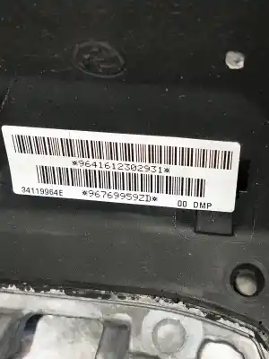 Second-hand car spare part steering wheel for citroen c-elysee (dd_) 1.6 bluehdi 100 oem iam references 9641612302931  96769959zd