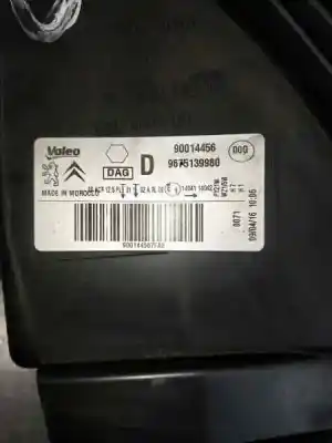 Pezzo di ricambio per auto di seconda mano faro anteriore destro per citroen c-elysee (dd_) 1.6 bluehdi 100 riferimenti oem iam 9675139980 620504800 620595200