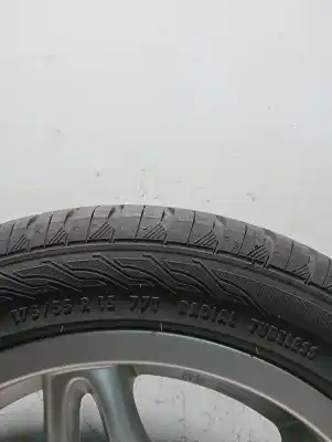 Second-hand car spare part rims set for smart coupe 0.6 turbo cat oem iam references  155/60/15 175/55/15
