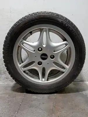 Second-hand car spare part rims set for smart coupe 0.6 turbo cat oem iam references  155/60/15 175/55/15