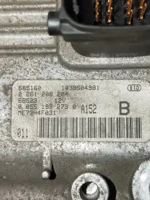 Second-hand car spare part ecu engine control for fiat stilo (192) * oem iam references 0261208204  1039s04981