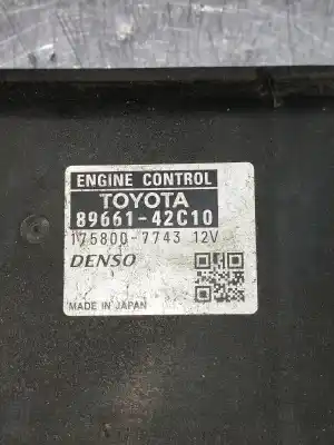 Second-hand car spare part ecu engine control for toyota rav 4 (a3) sol oem iam references 8966142c10  1758007743