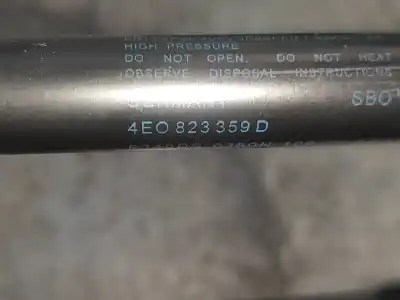 Pezzo di ricambio per auto di seconda mano ammortizzatore cofano per audi a8 (4e2) 4.2 quattro riferimenti oem iam 4e0823359d  