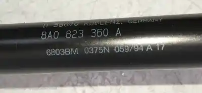 Peça sobressalente para automóvel em segunda mão amortecedor do capô por audi 80 (8c,b4) 2.0 e referências oem iam 8a0823360a  