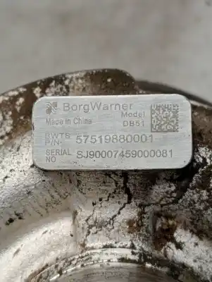 Pezzo di ricambio per auto di seconda mano turbocompressore per bmw x5 (e53) 3.0d riferimenti oem iam 57519880001  