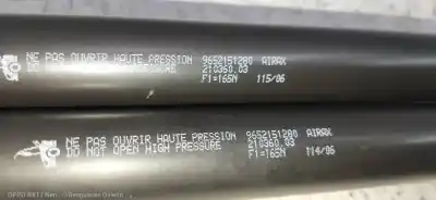 Peça sobressalente para automóvel em segunda mão amortecedor do capô por citroen c6 básico referências oem iam 9652151280  