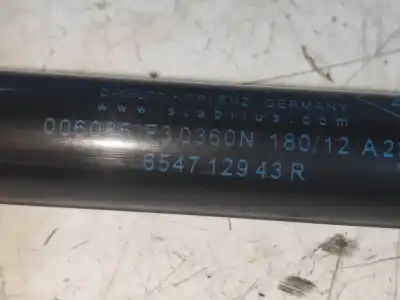 Peça sobressalente para automóvel em segunda mão amortecedor do capô por dacia duster adventure 4x4 referências oem iam 654712943r  