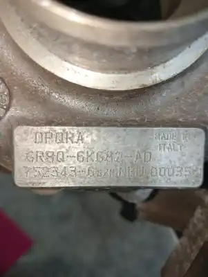 Peça sobressalente para automóvel em segunda mão turbocompresor por jaguar s-type 2.7 v6 diesel cat referências oem iam 7523436  6r8q6k682ad