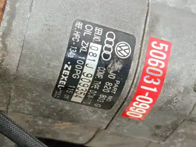 Автозапчасти б/у компрессор кондиционера воздуха за audi a3 (8l) * ссылки oem iam 1j0820803g  5060310990