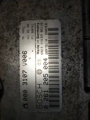 Second-hand car spare part ecu engine control for smart coupe 0.6 turbo cat oem iam references 0261205004 96118 09139