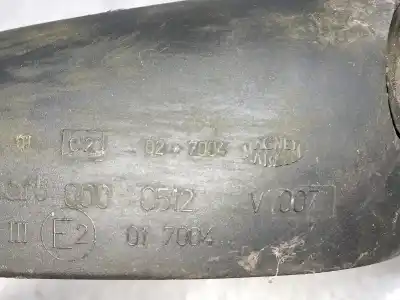 Peça sobressalente para automóvel em segunda mão espelho retrovisor direito por smart coupe 0.6 turbo cat referências oem iam 0000512v007  2001802600000