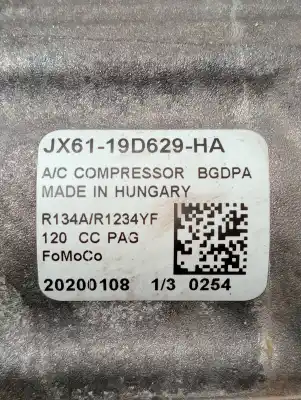 Автозапчасти б/у компрессор кондиционера воздуха за ford puma st-line x 120 cv / 88 kw ссылки oem iam jx6119d629ha  