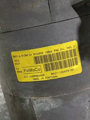 Pezzo di ricambio per auto di seconda mano compressore aria condizionata per ford transit custom kombi tourneo custom riferimenti oem iam bk2119d629ad  