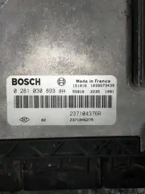 Автозапчасти б/у блок управления двигателем за renault kangoo / grand kangoo ii (kw0/1_) 1.5 dci 85 (kw0k, kw0l, kw0b) ссылки oem iam 0281030899 237104627r 237104376r