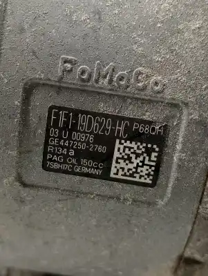 Second-hand car spare part air conditioning compressor for ford transit connect 1.6 tdci cat oem iam references 4472502760  f1f119d629hc Second-hand car spare part air conditioning compressor for ford transit connect 1.6 tdci cat oem iam references 4472502760  f1f119d629hc