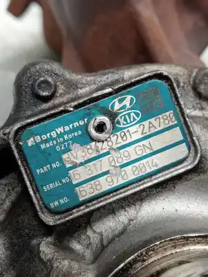 Peça sobressalente para automóvel em segunda mão turbocompresor por kia cee´d drive referências oem iam 282012a780  