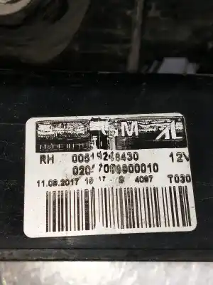 Second-hand car spare part right tailgate light for opel combo d-y17ct oem iam references 00519248430  02047099900010