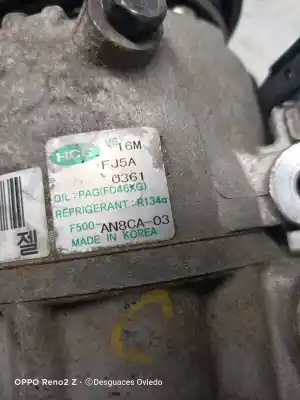 Second-hand car spare part air conditioning compressor for kia cee´d concept oem iam references f500an8ca03  16mfj5a0361