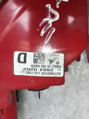 Second-hand car spare part right tailgate light for renault laguna coupe initiale oem iam references 26010202  265500005r