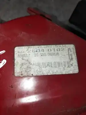 Second-hand car spare part left tailgate light for renault laguna coupe initiale oem iam references 26040102  265550005r